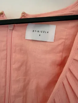 By Nicola Sea Loving S/S Mini Dress In Rockmelon for rent on The Volte - image 7