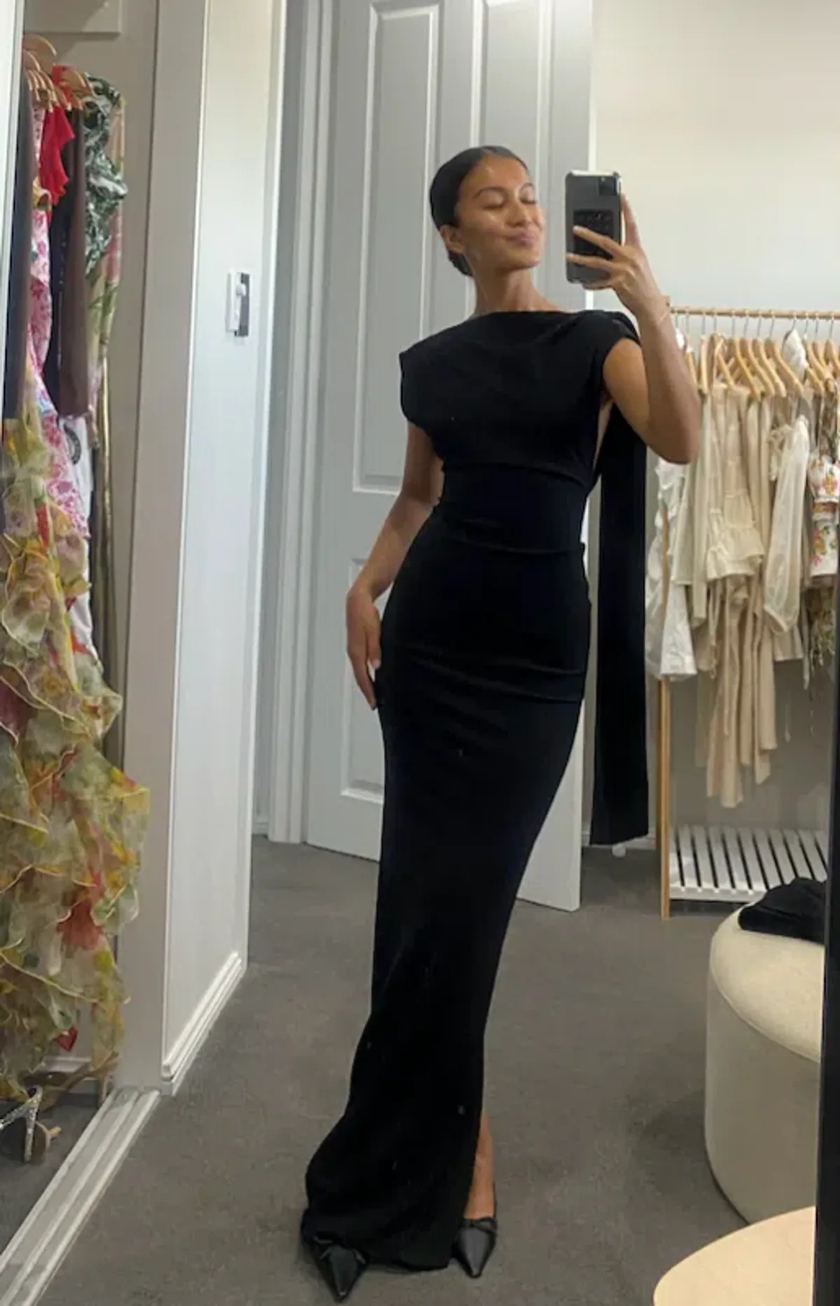 Effie Kats Audrey Gown Black - Image 2