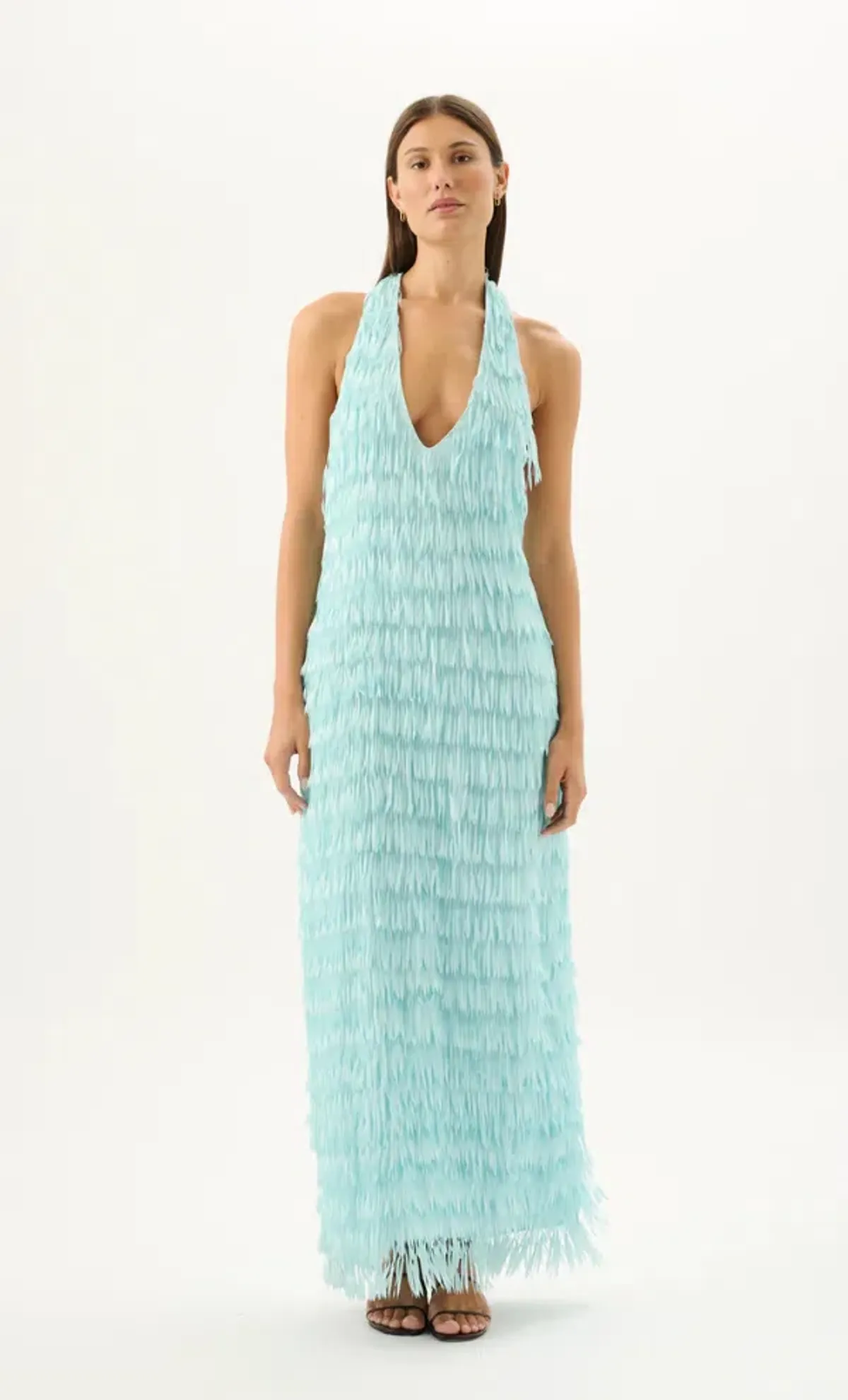 Roame Ischia Fringe Dress Size M for rent on The Volte - main image