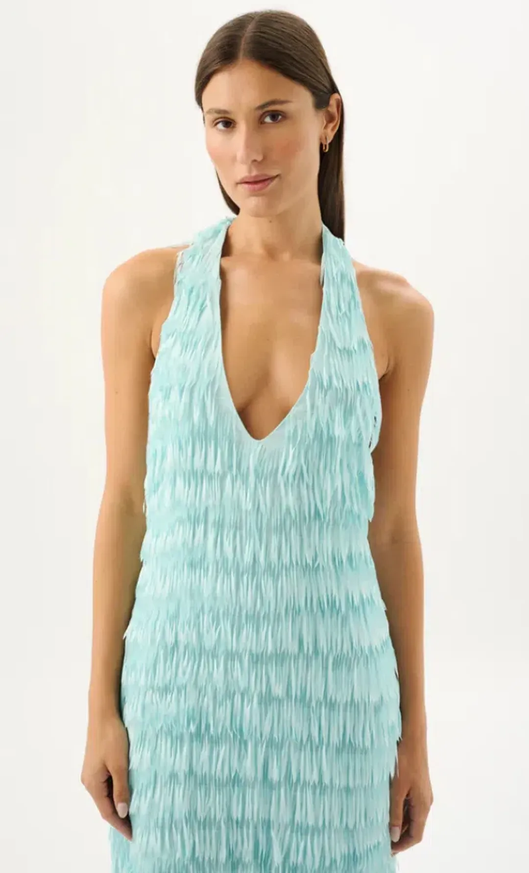 Roame Ischia Fringe Dress Size M for rent on The Volte - main image