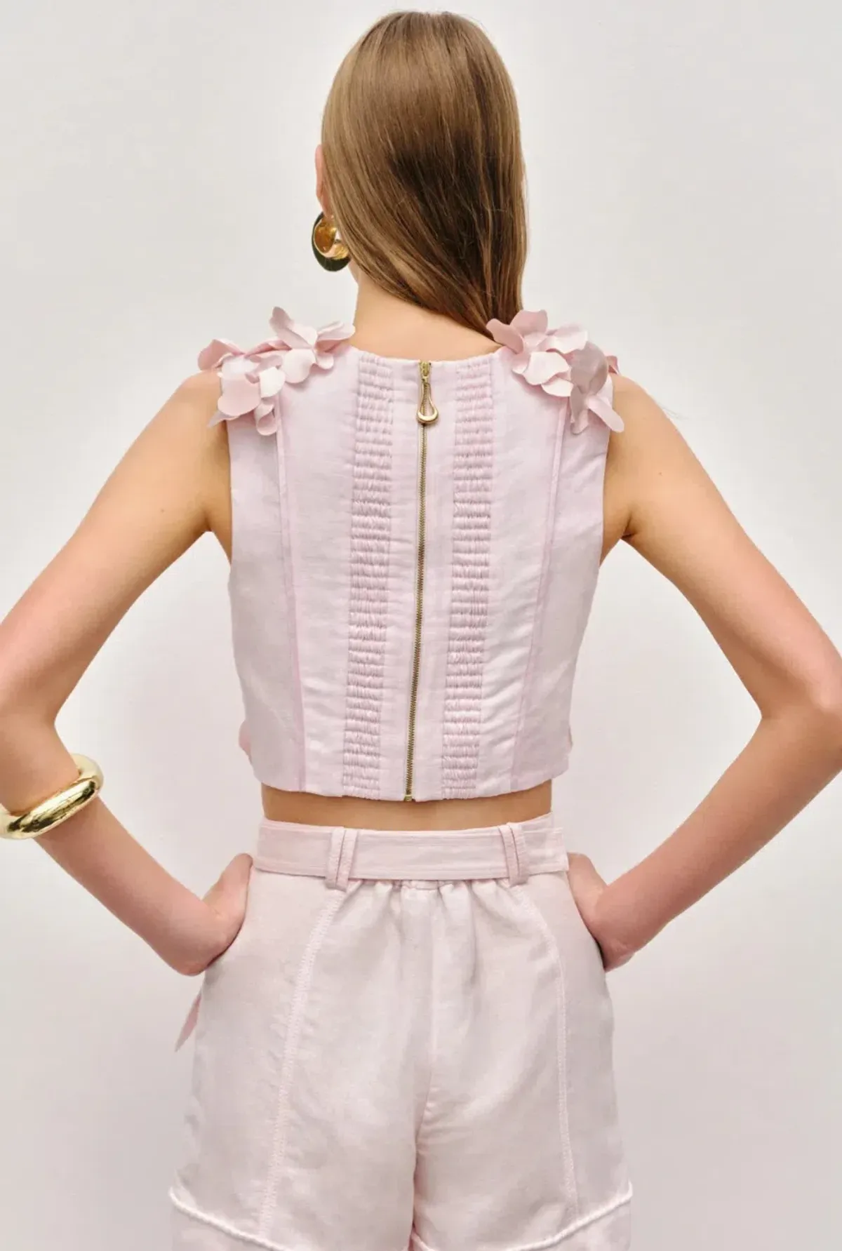 Camille Midi Skirt set s12 &Camille Flower Top s14 - Image 4