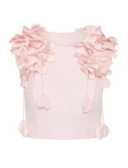 Camille Midi Skirt set s12 &Camille Flower Top s14 for rent on The Volte - image 3