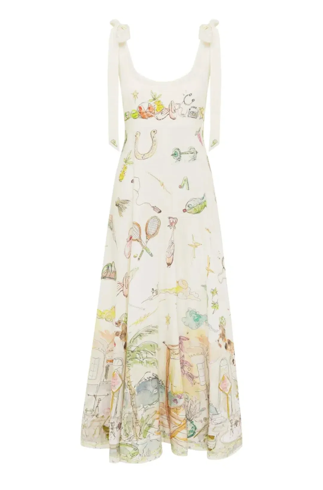 Alémais Anouk Ballet Sundress Size 16AU for rent on The Volte - main image