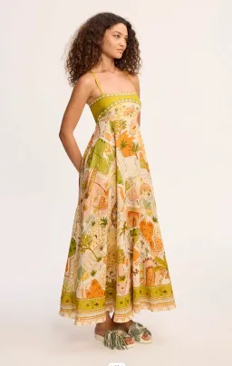 Alémais Bazaar Sundress Exclusive Size 16 for rent on The Volte - image 1