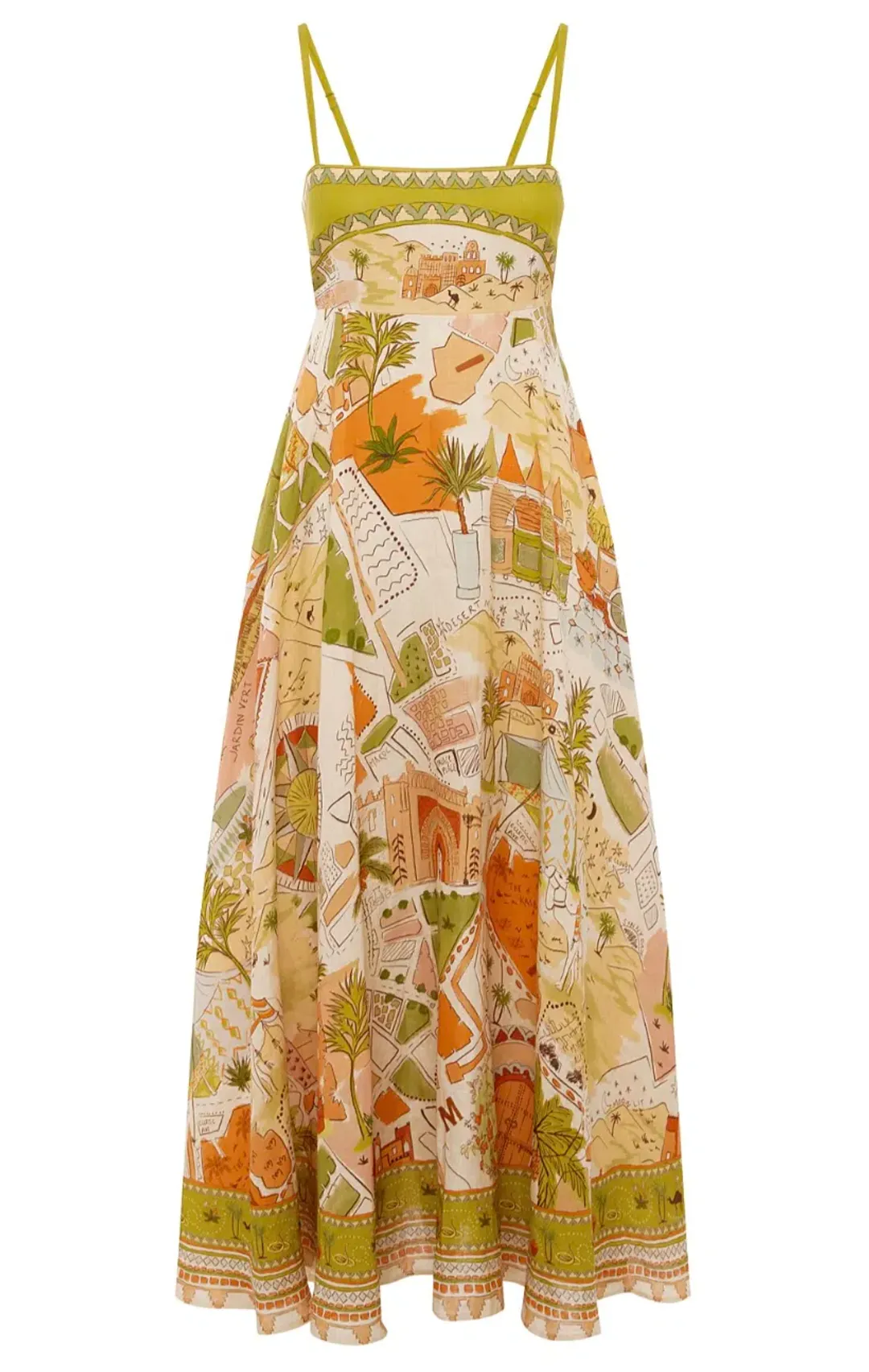 Alémais Bazaar Sundress Exclusive Size 16 for rent on The Volte - main image