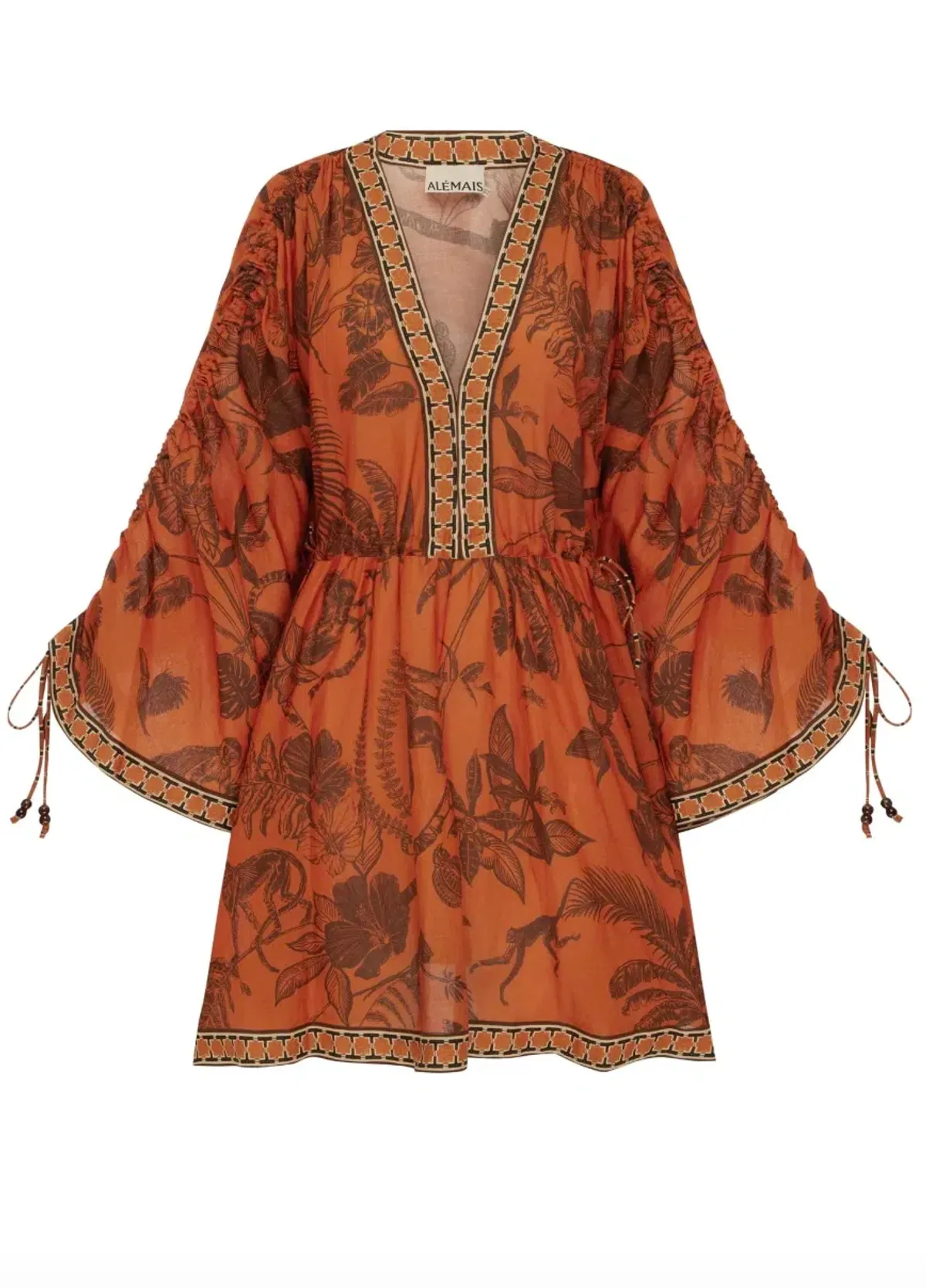 Alémais Monkey Dance Mini Dress Size 16AU - Image 5