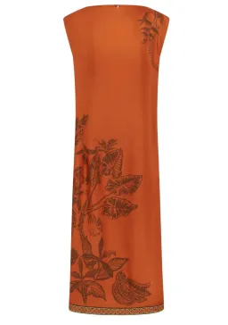 Alémais Monkey Dance Silk Midi Dress Size 16AU for rent on The Volte - image 5