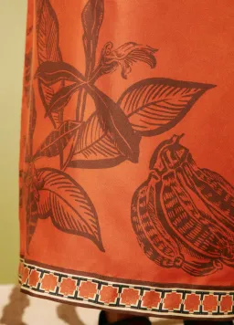 Alémais Monkey Dance Silk Midi Dress Size 16AU for rent on The Volte - image 4