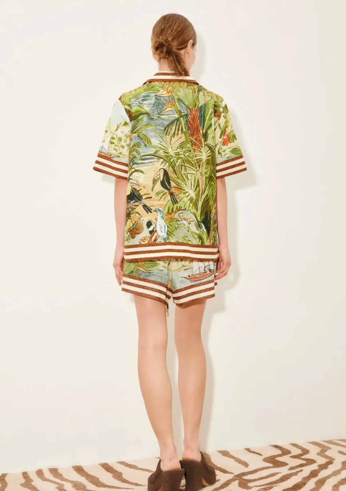 Alémais Toucan Tango Shirt and Short Set Size 16AU - Image 2