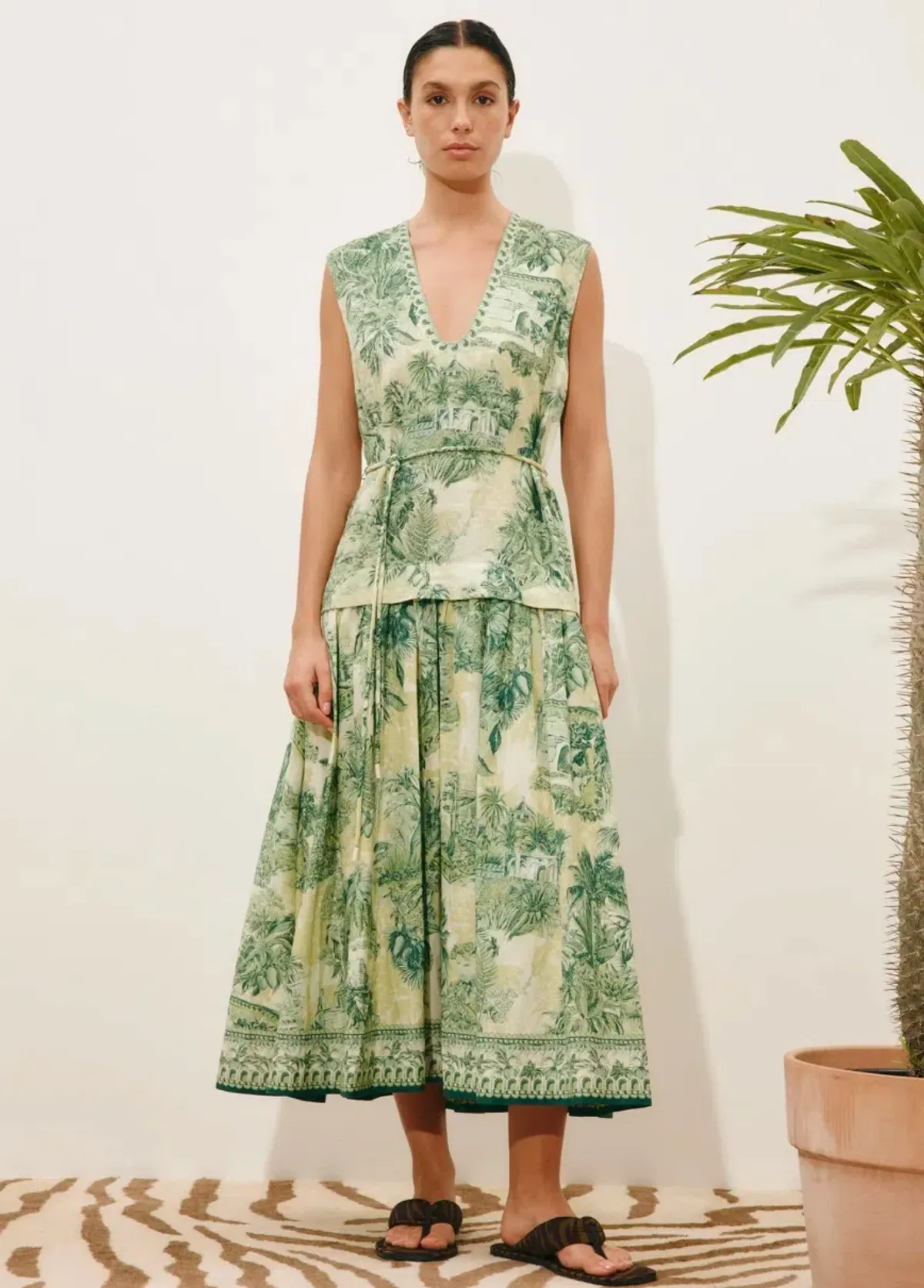 Alémais Sara Midi Dress Size 16 - Image 1