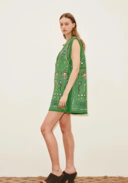 Alémais Sun Dancer Mini Dress Size 16 for rent on The Volte - image 2