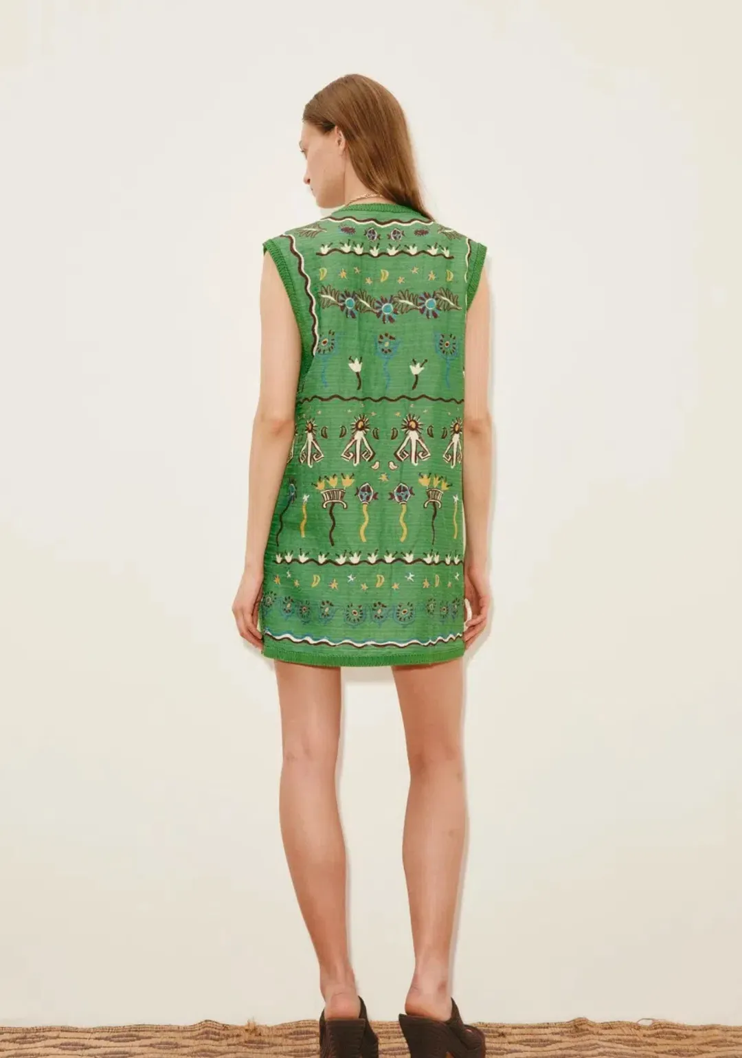 Alémais Sun Dancer Mini Dress Size 16 for rent on The Volte - main image