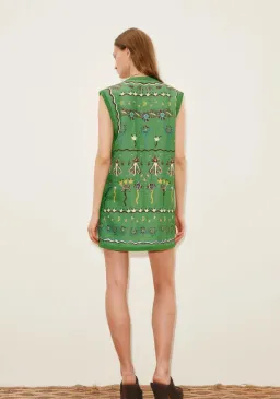 Alémais Sun Dancer Mini Dress Size 16 for rent on The Volte - image 3