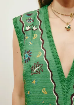 Alémais Sun Dancer Mini Dress Size 16 for rent on The Volte - image 4