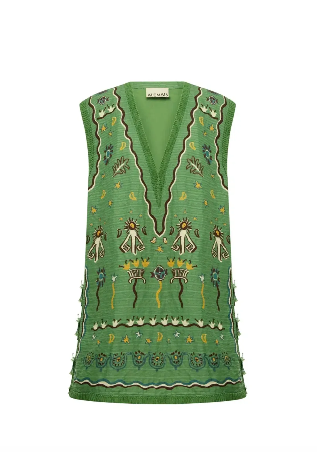 Alémais Sun Dancer Mini Dress Size 16 for rent on The Volte - main image