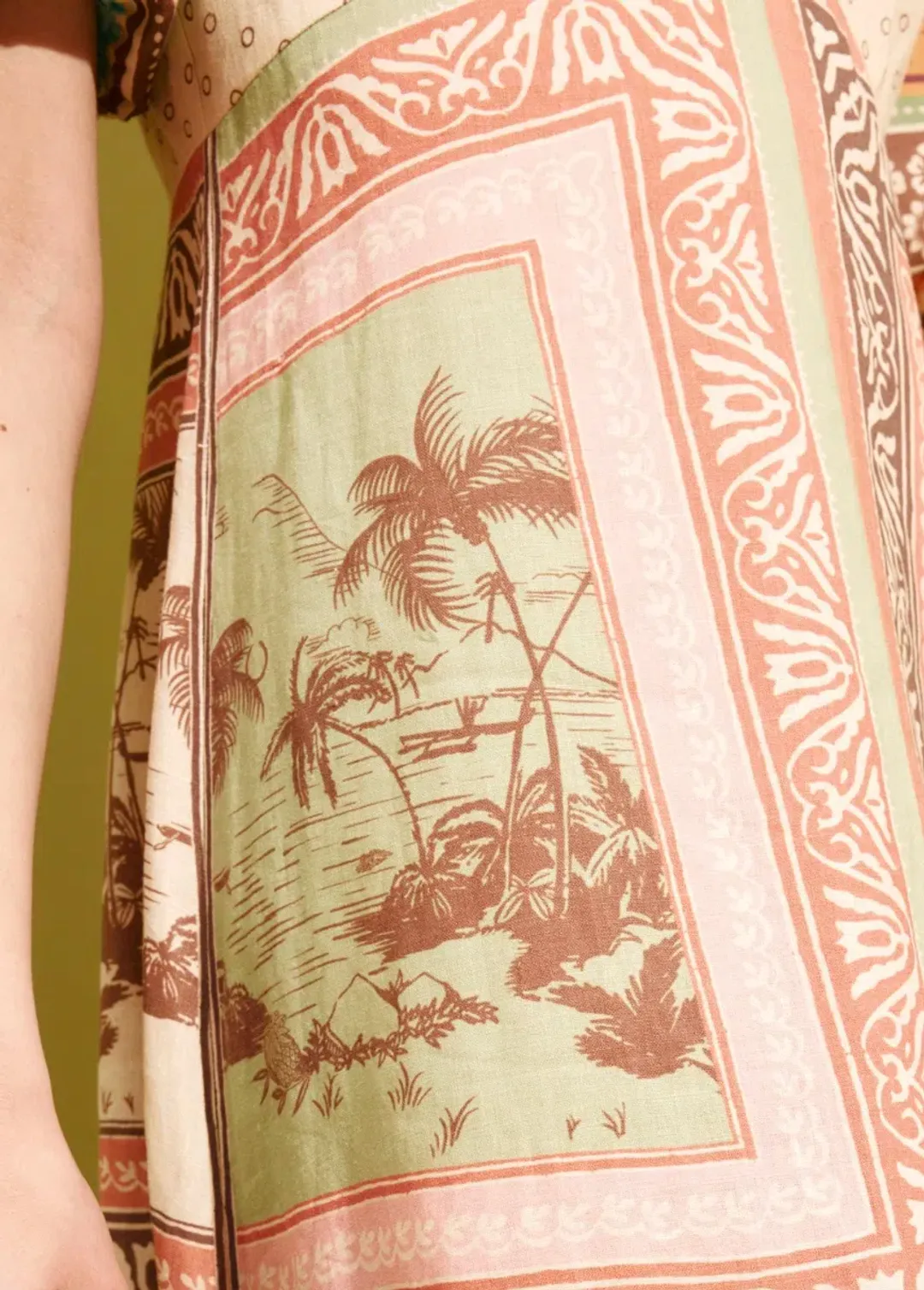 Alémais Alberta Midi Dress Size 14 for rent on The Volte - main image