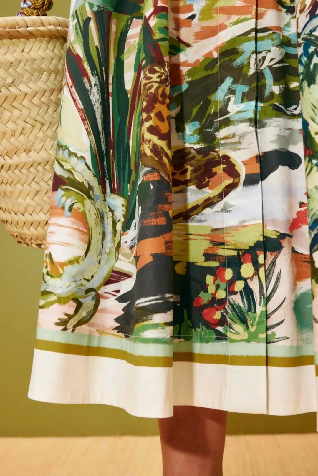 Alémais Jungle Boogie Shirtdress Size 14AU for rent on The Volte - main image