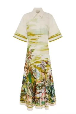 Alémais Jungle Boogie Shirtdress Size 14AU for rent on The Volte - image 6
