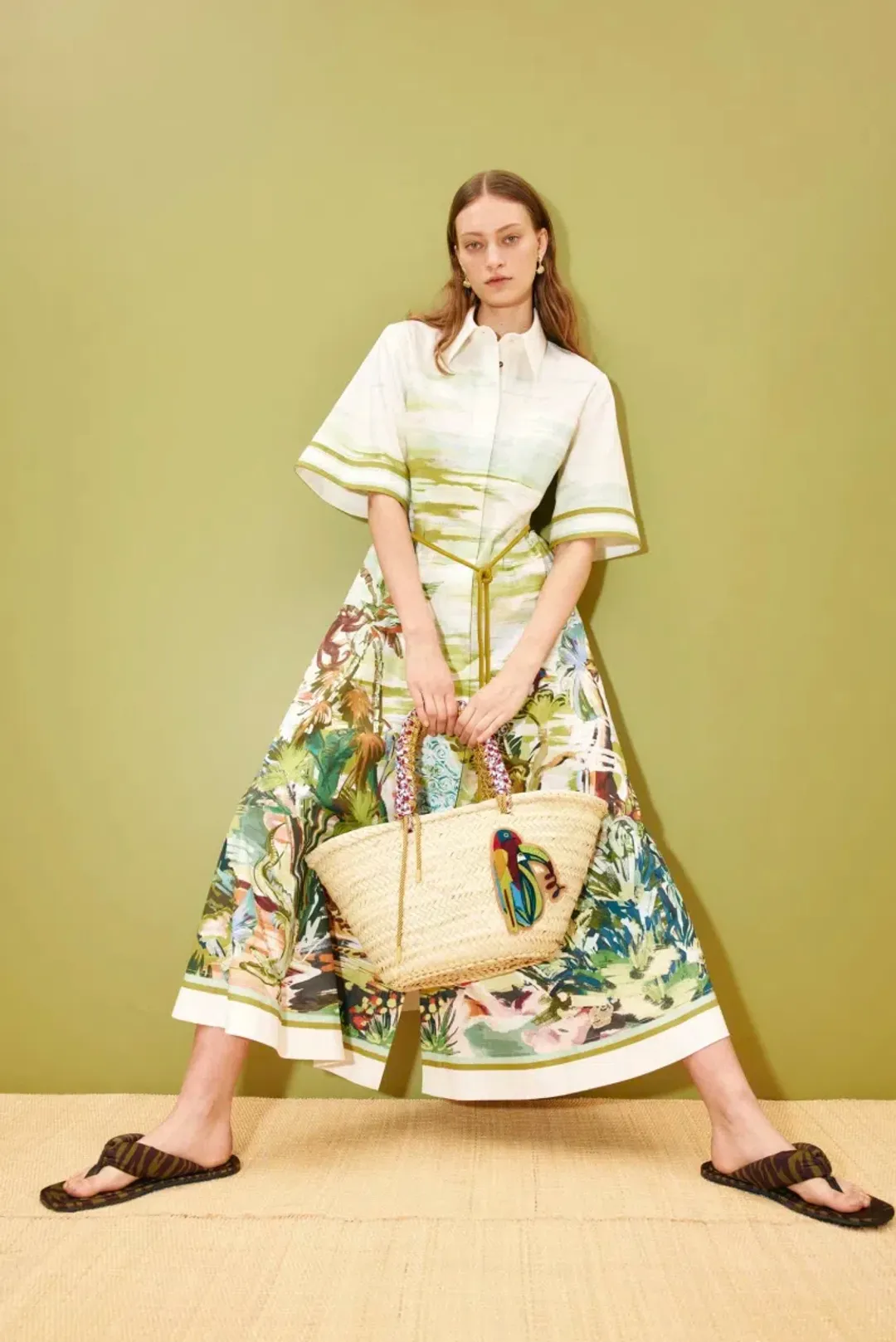 Alémais Jungle Boogie Shirtdress Size 14AU for rent on The Volte - main image