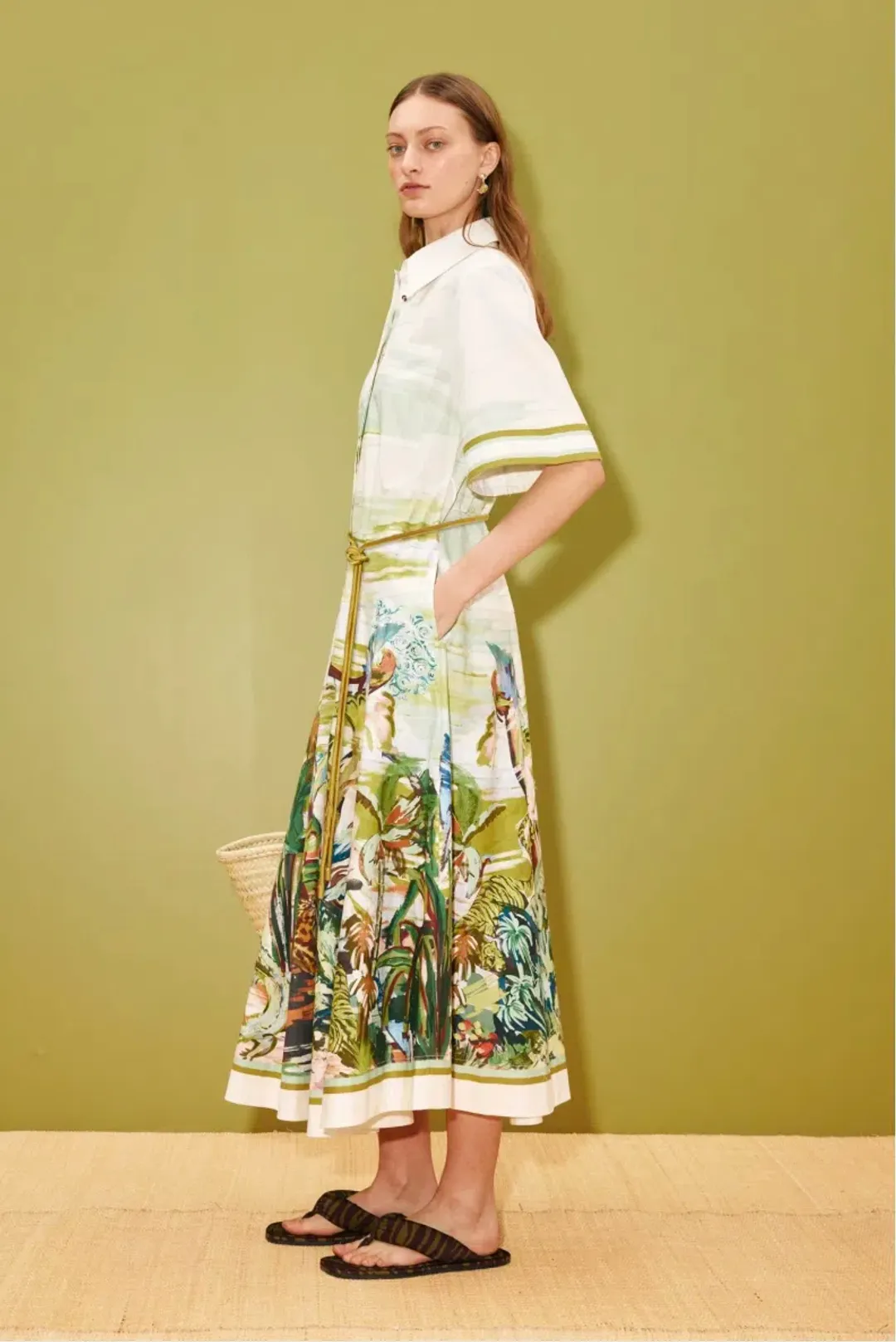 Alémais Jungle Boogie Shirtdress Size 14AU for rent on The Volte - main image