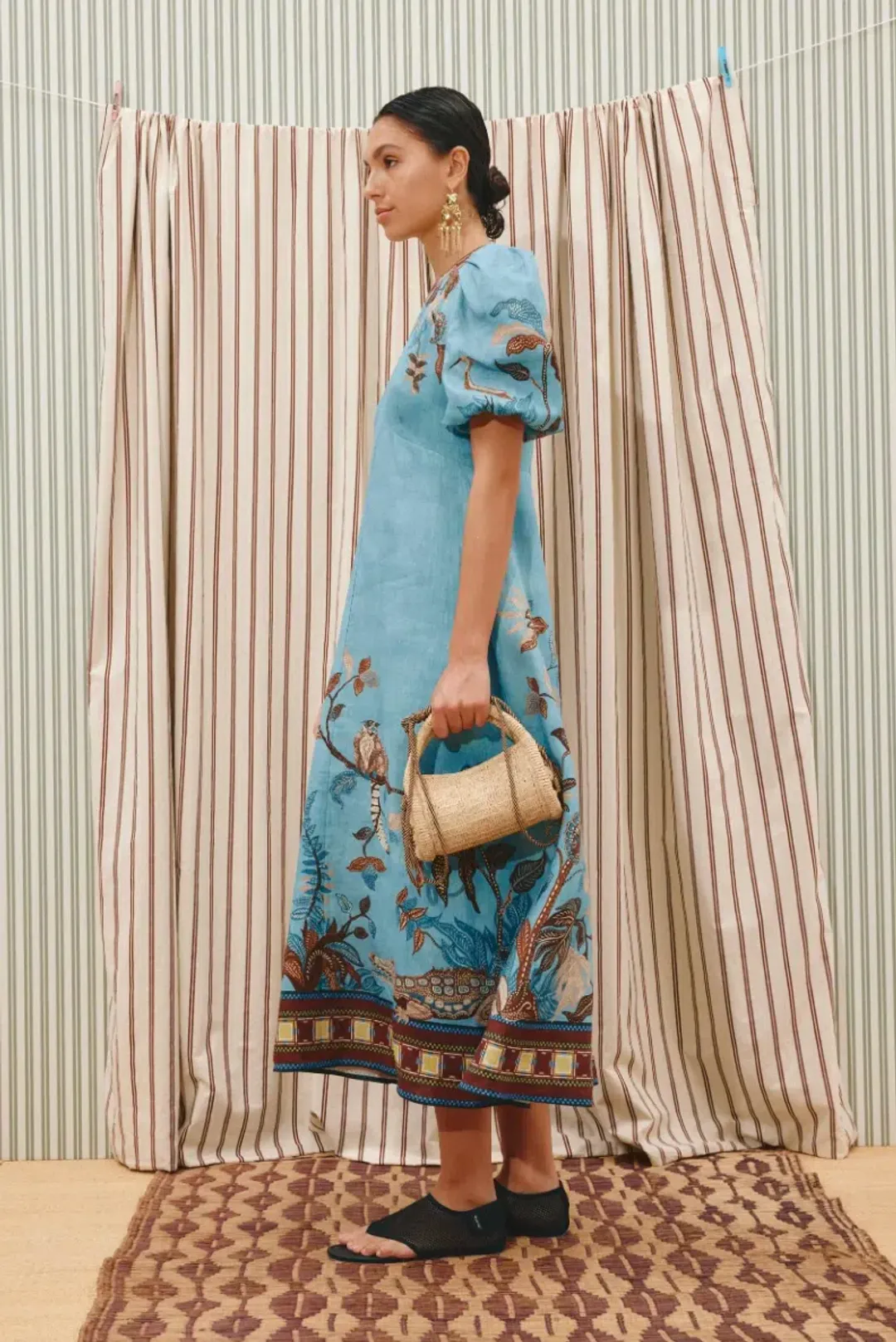 Alémais Georgie Midi Dress Size 16AU for rent on The Volte - main image