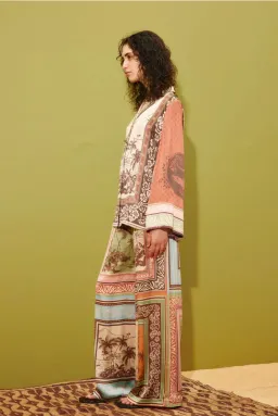 Alémais Alberta Silk Short and Pant Set Size 16AU for rent on The Volte - image 2