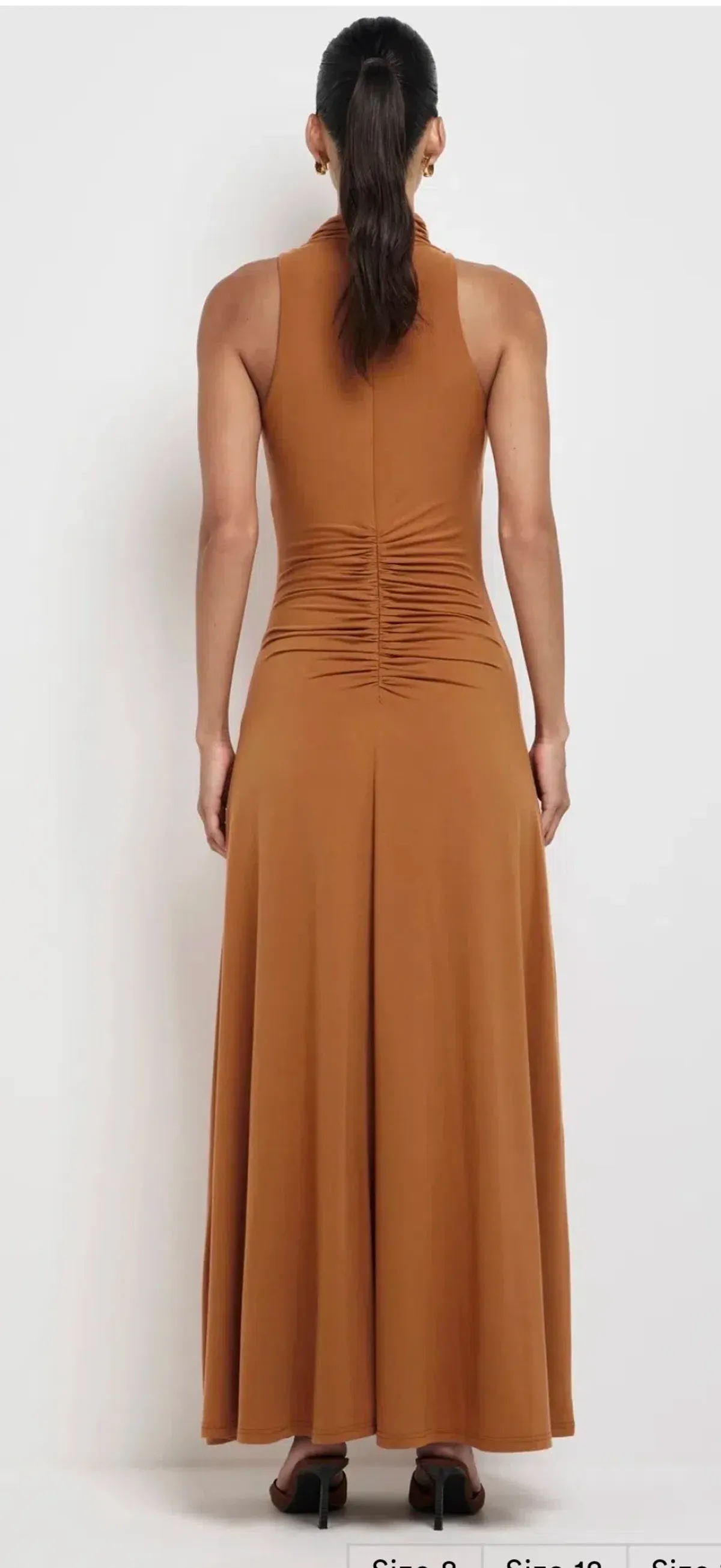 Sheike Orange Lara Dress - Image 2