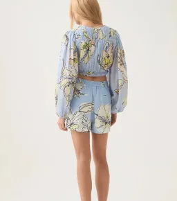 Aje Romantica Blue Shorts Size 8 for rent on The Volte - image 3