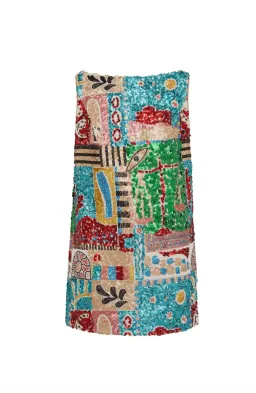 Alémais jazz embellished mini dress size 14 for rent on The Volte - image 6