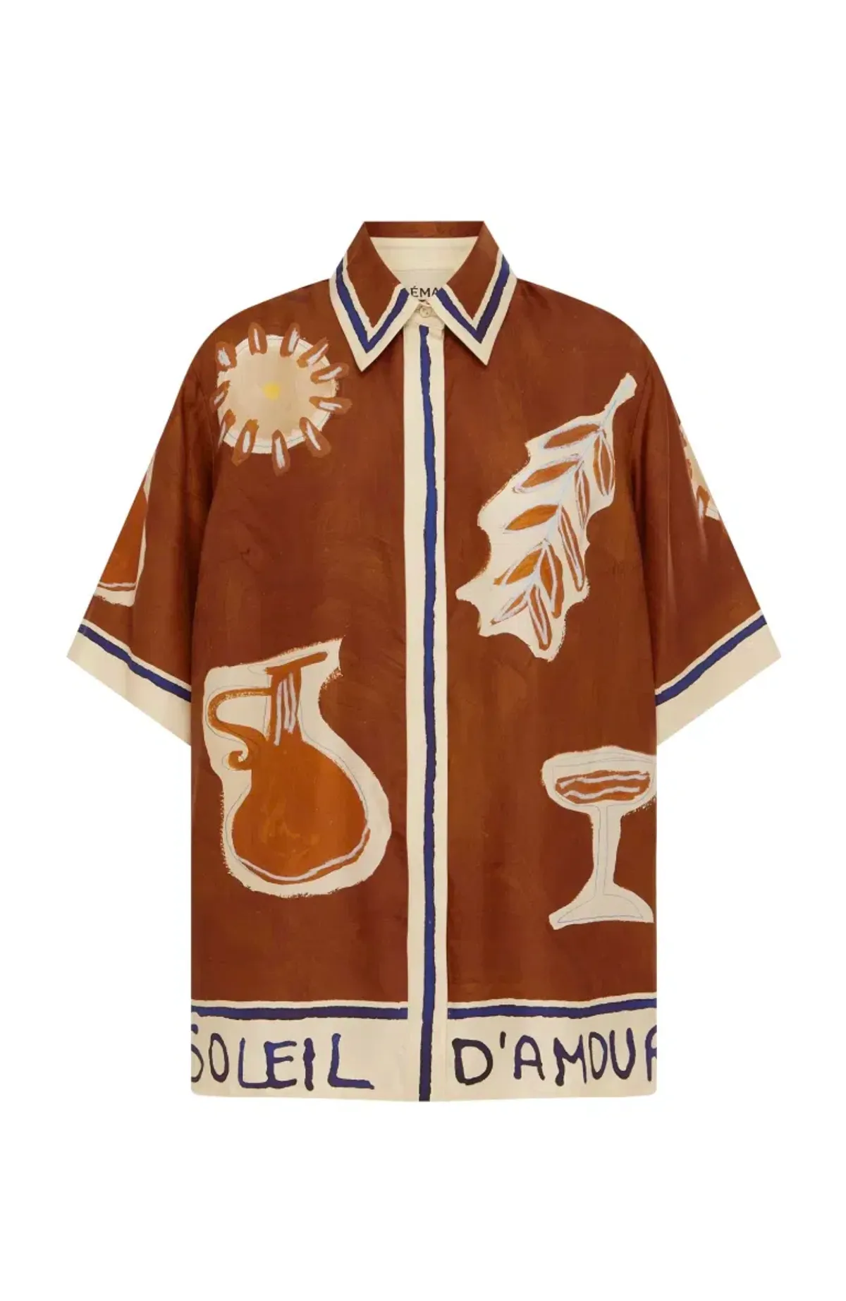 Alémais soleil d'amour tapered silk pant size 14 - Image 7