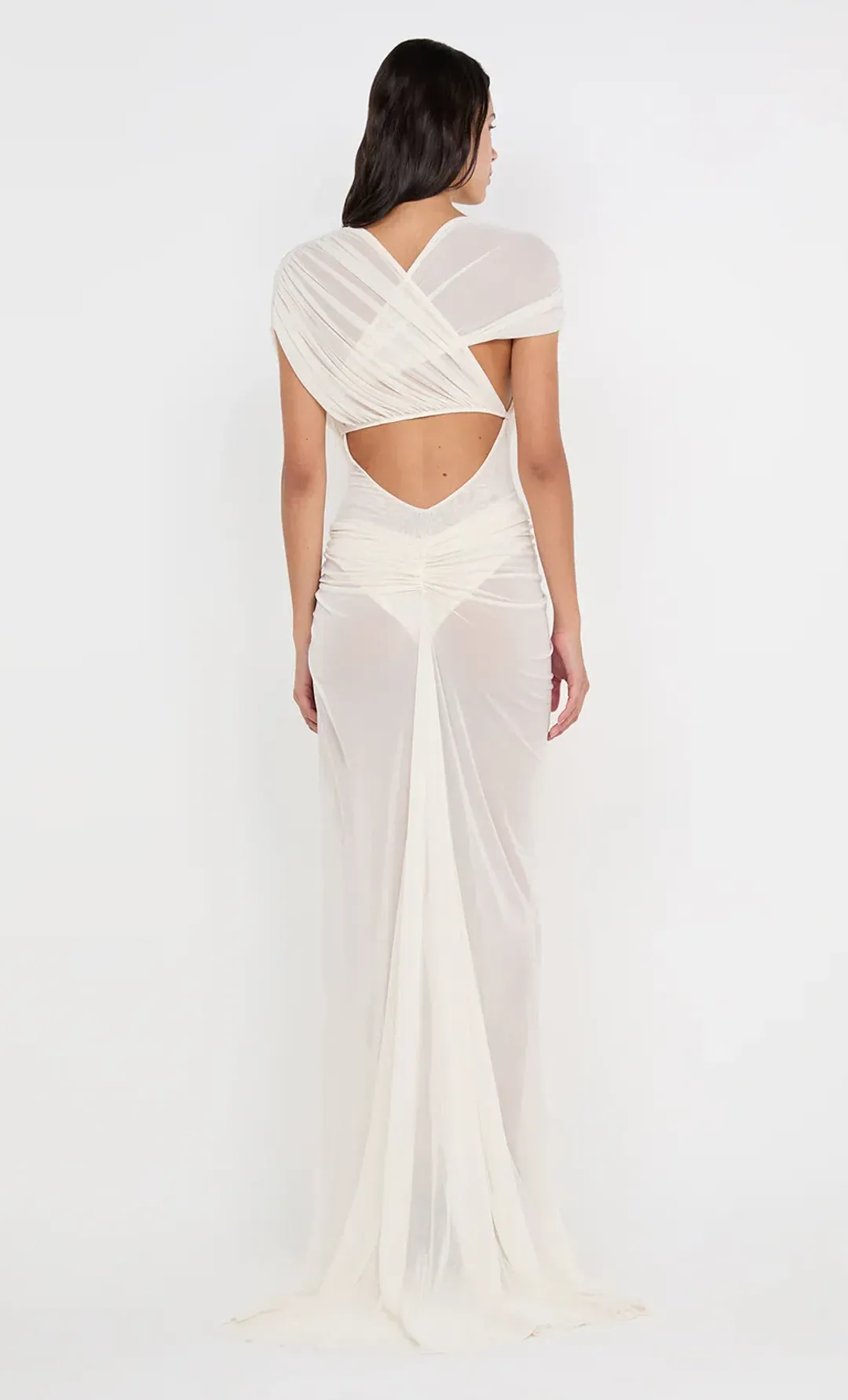 Bec + Bridge Leia Drape Gown Size 8 for rent on The Volte - main image
