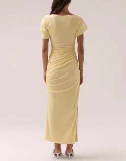 SOVERE STUDIO Rua Off Shoulder Dress for rent on The Volte - image 3