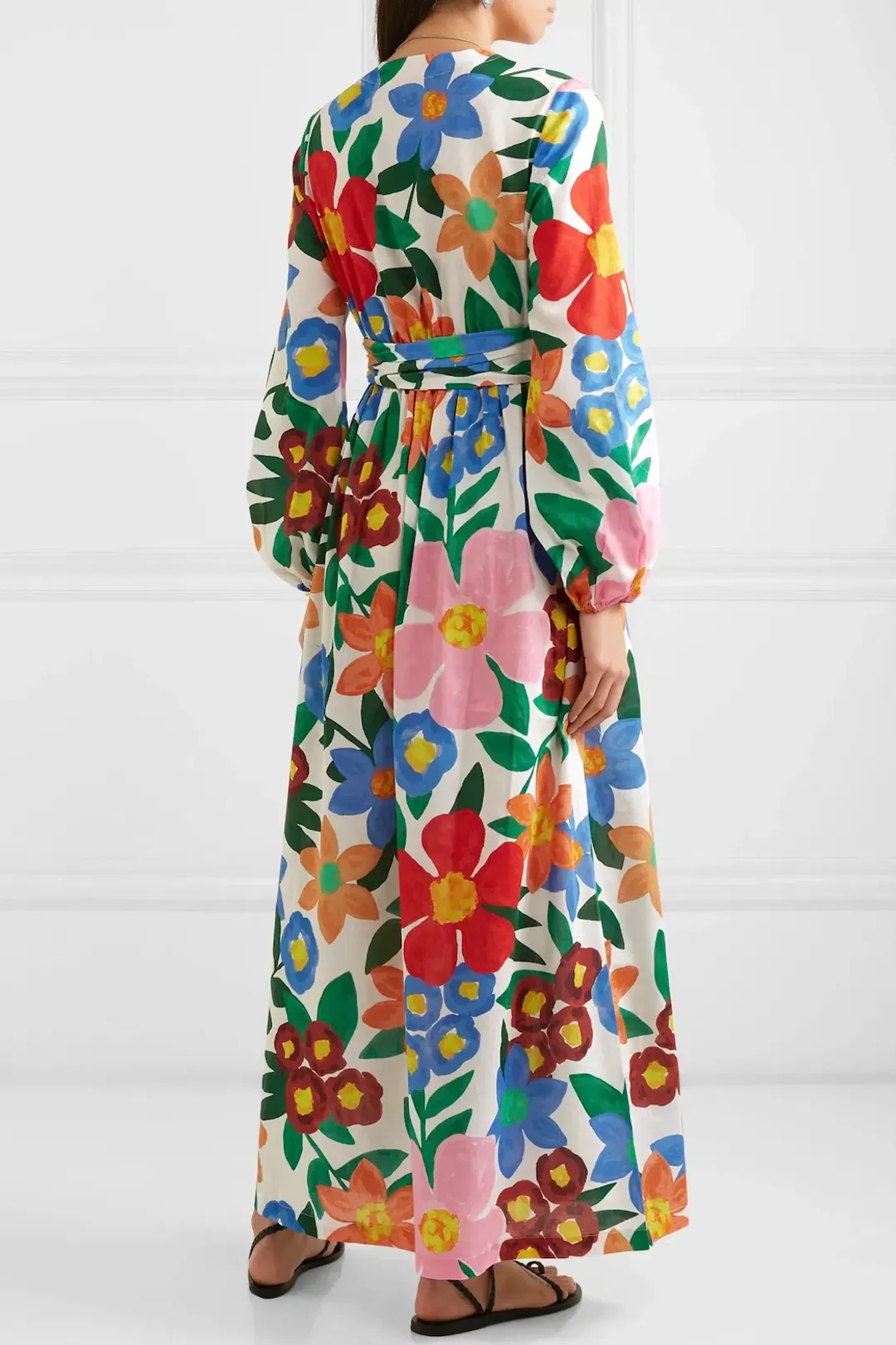 Mara Hoffman Luna Floral Print Maxi Dress Size S / AU 8 for rent on The Volte - main image