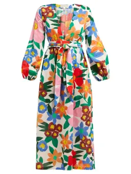 Mara Hoffman Luna Floral Print Maxi Dress Size S / AU 8 for rent on The Volte - image 5