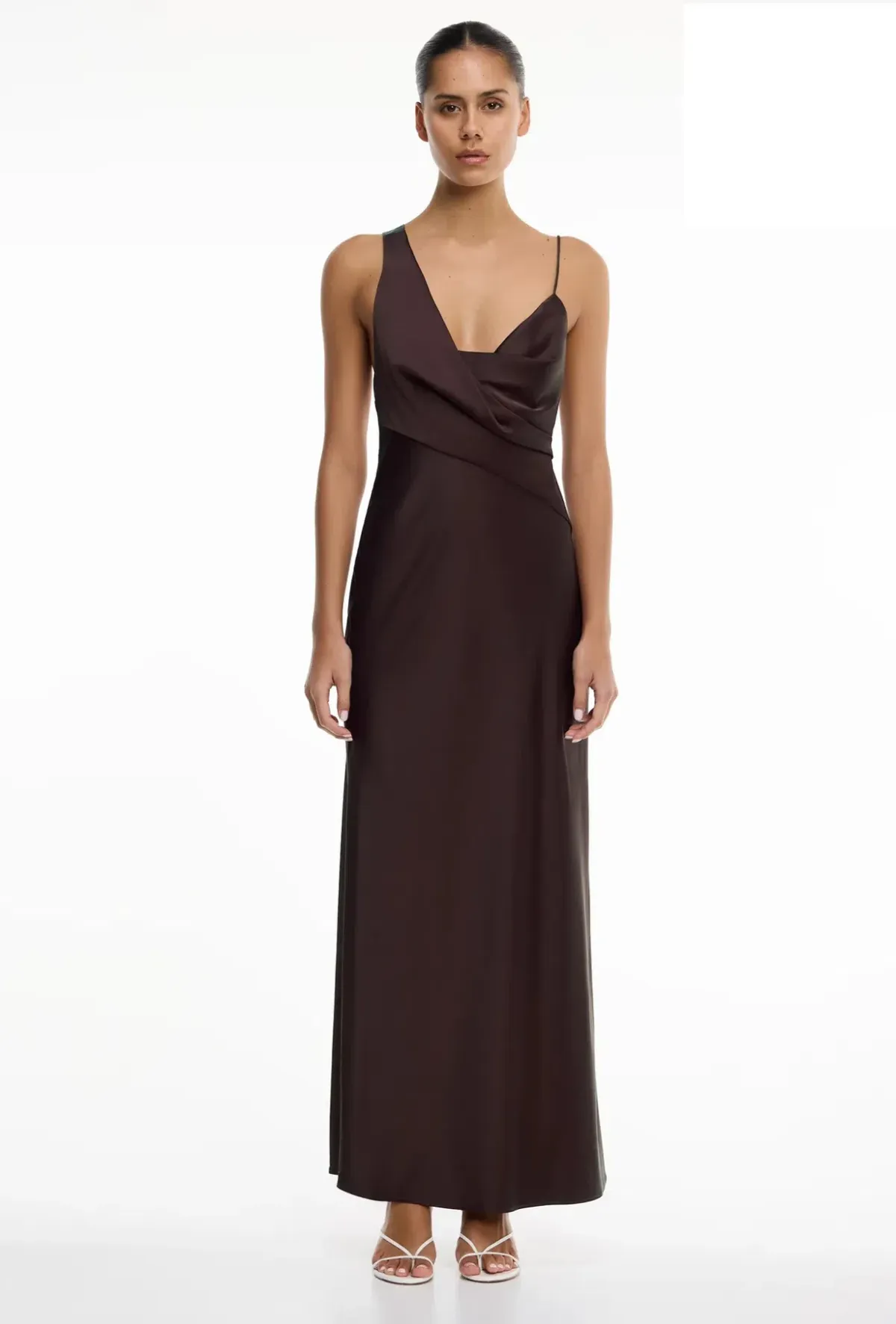 Significant Other Adriana dress chocolate size 12 - Image 1