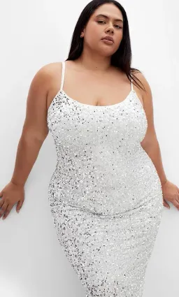 City Chic sequin Solar dress Sz S for rent on The Volte - image 2