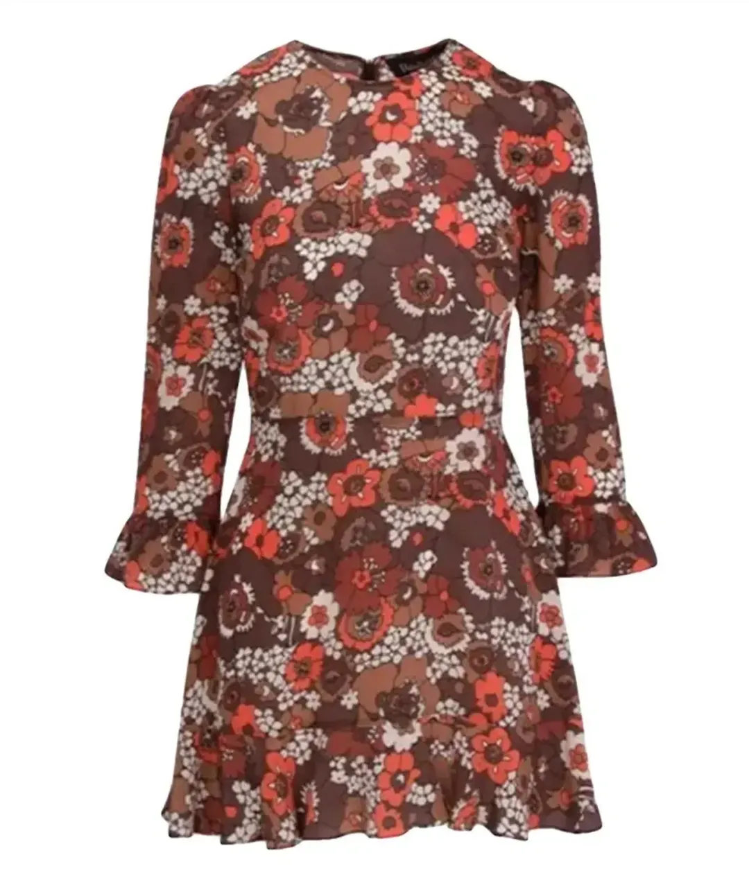 Realisation Par Mary Jane Shrooms Print Mini Dress Size L / AU 12 for rent on The Volte - main image