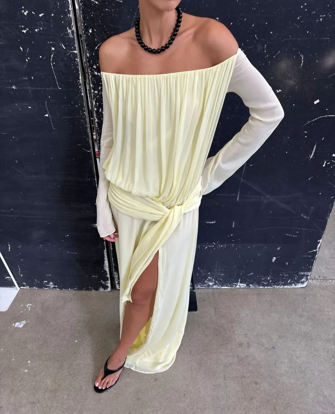 Benni berni maxi dress for rent on The Volte - main image