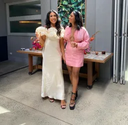 Wynn Hamlyn Zoe Mini Dress for rent on The Volte - image 2