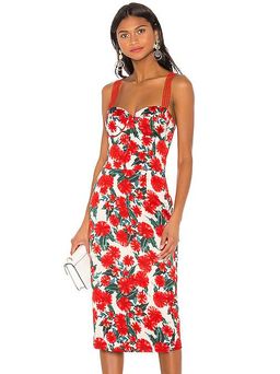 Bronx and Banco Ruby Pencil Dress Red Size 10 for rent on The Volte - image 1