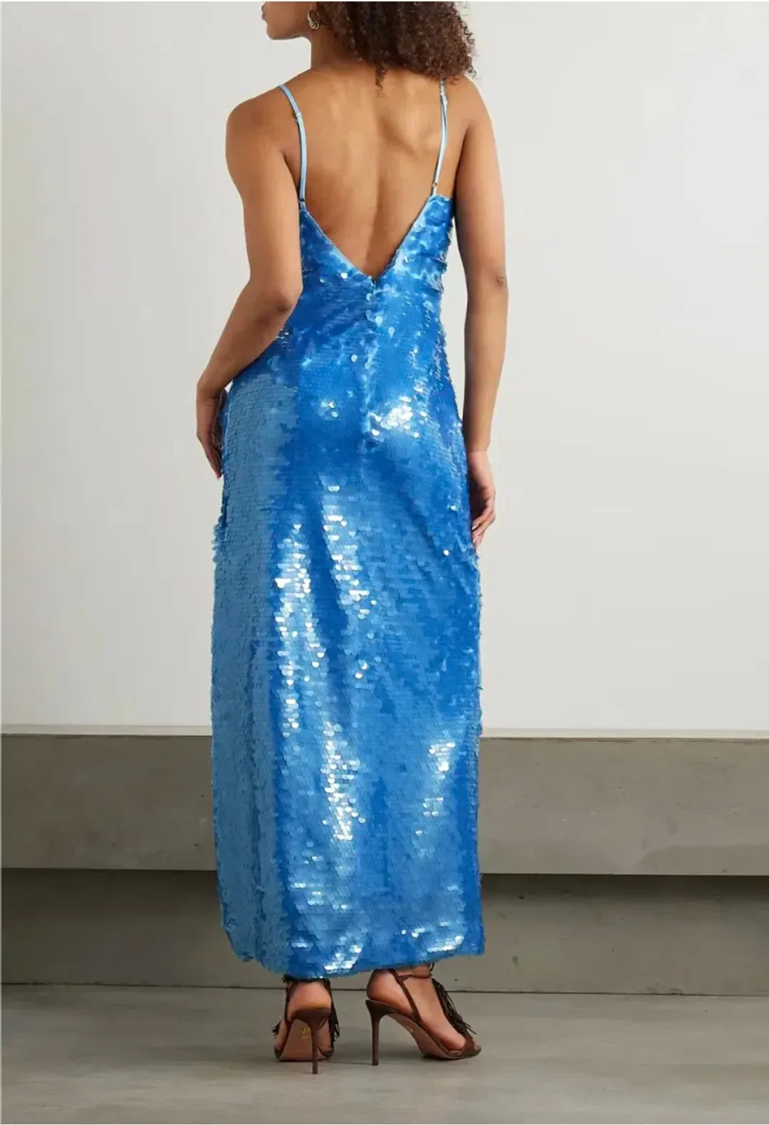 Alemais Stellar Sequin Slip Dress Exclusive Size 14 AU for rent on The Volte - main image