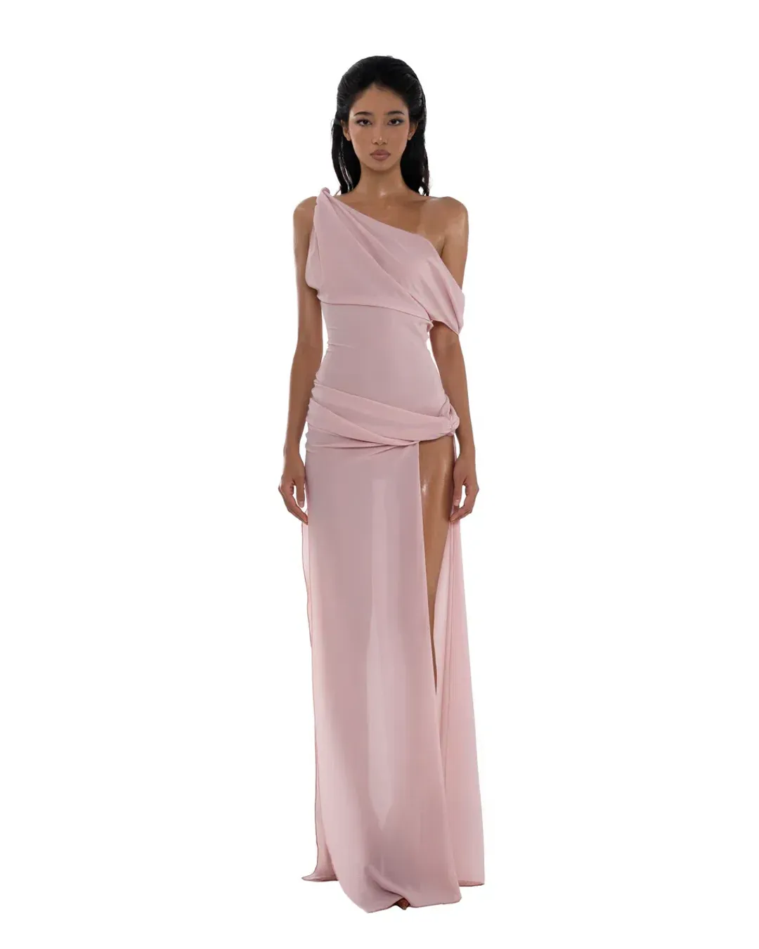 Huelley Rose Natalie Dress S in Light Pink for rent on The Volte - main image