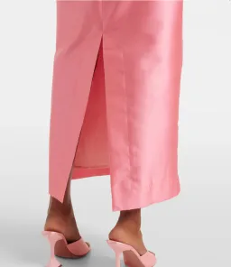 Alemais Suzi Off Shoulder Ruffled Midi Gown Exclusive Size 16 AU for rent on The Volte - image 4