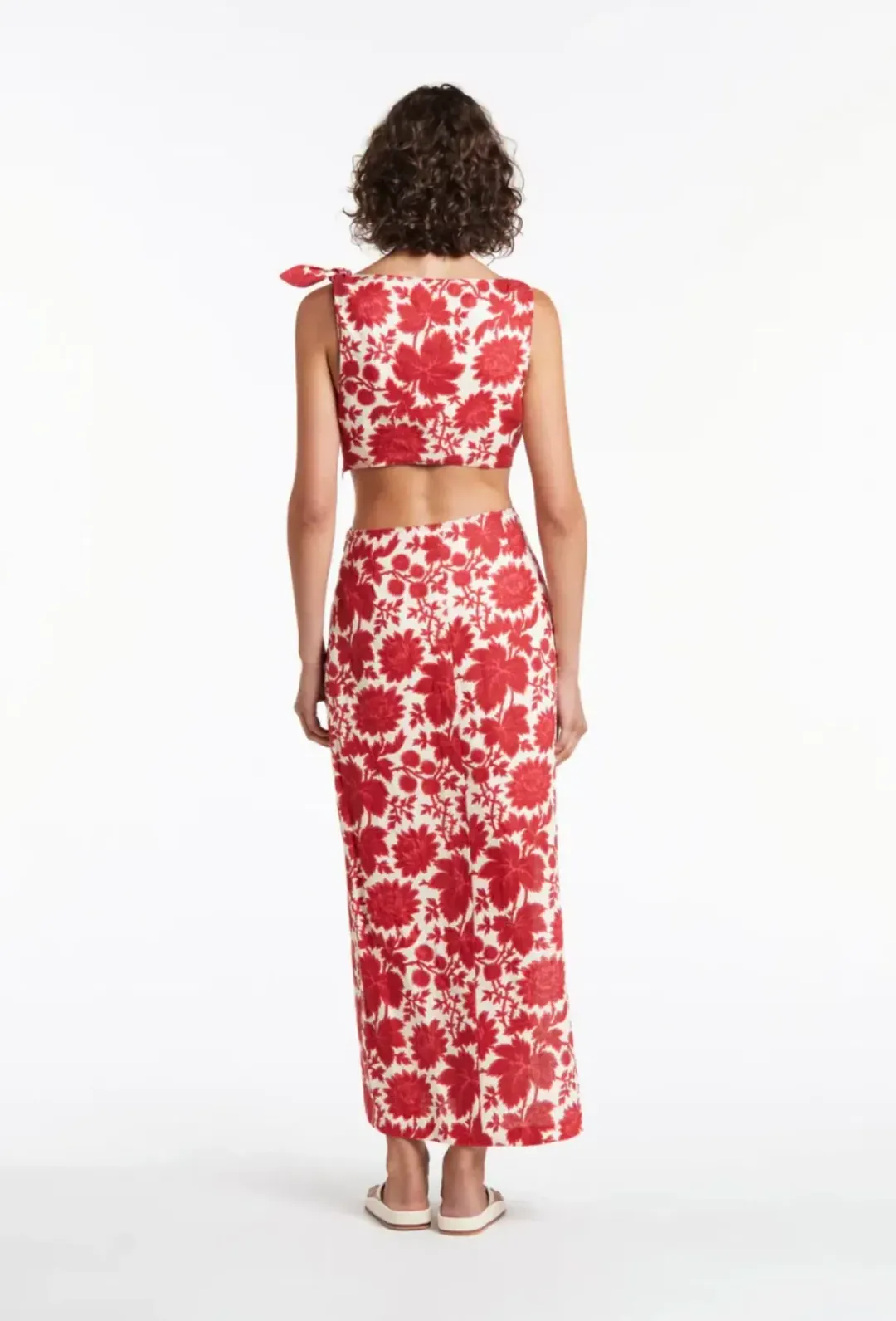 SIR the label, Cintra Knot Dress, Valentina Floral, Size 1 for rent on The Volte - main image
