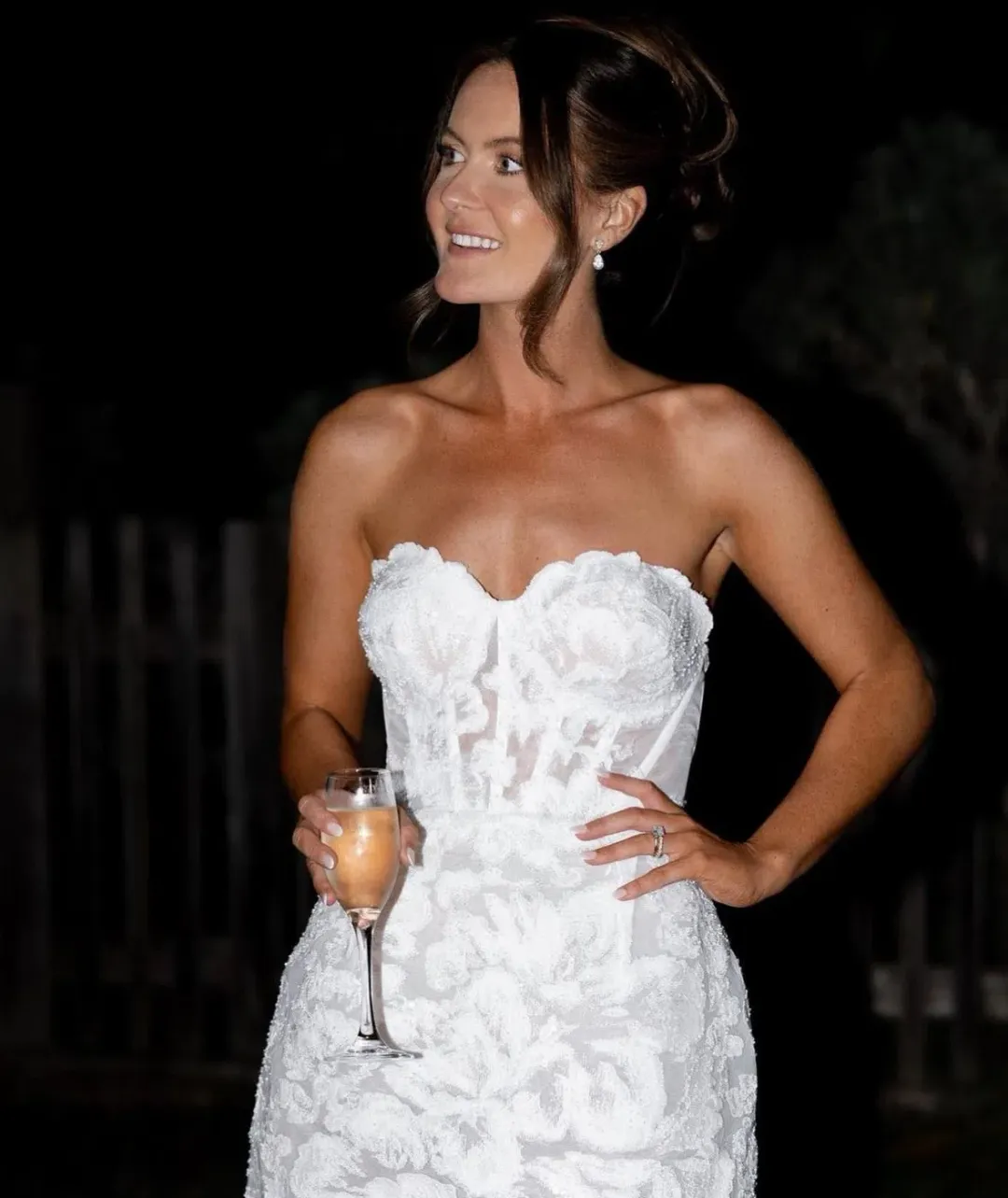 Rosie Etienne Amelie Mini Dress White UK 8 for rent on The Volte - main image