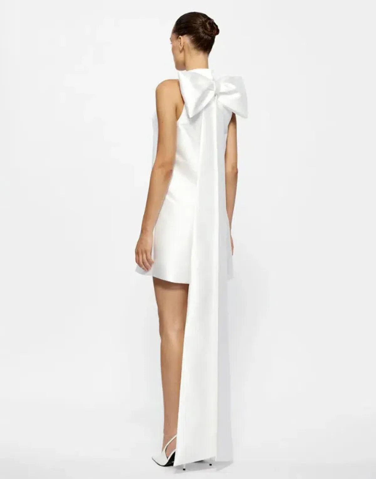 Effie Kats Jorja Mini Dress Ivory White Size L / Au 12 - Image 1