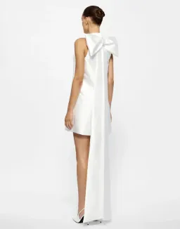 Effie Kats Jorja Mini Dress Ivory White Size L / Au 12 for rent on The Volte - image 1