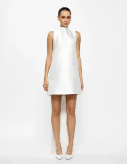 Effie Kats Jorja Mini Dress Ivory White Size L / Au 12 for rent on The Volte - image 2