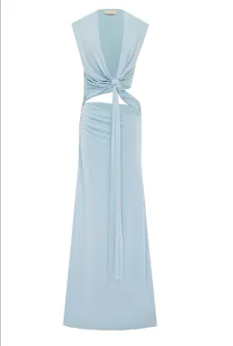 Arcina Ori Jade Dress Blue Maxi Size XS / Au 6 for rent on The Volte - image 5