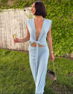 Arcina Ori Jade Dress Blue Maxi Size M / Au 10 for rent on The Volte - image 1